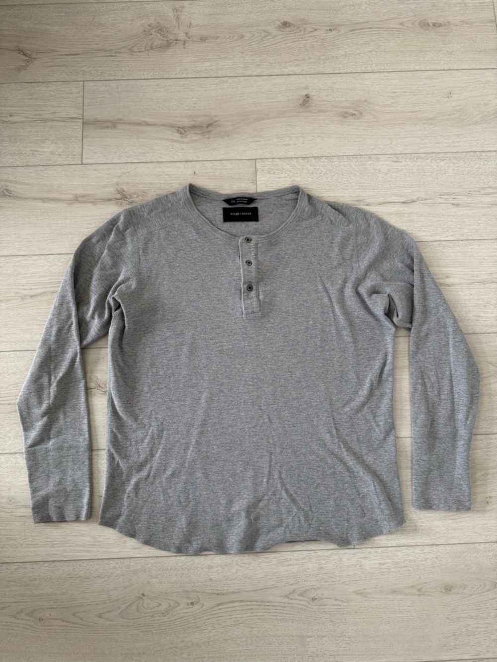 Wings + Horns Slubknit Longsleeve Tee